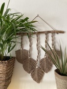Listki boho dekoracja do zawieszenia