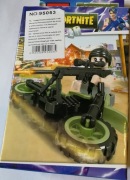 klocki fortnite figurka + broń + motor wojna walka war z gry gra