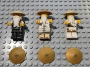 KLOCKI LEGO FIGURKI MINIFIGURKI SERIES NINJAGO 3szt OD 1ZŁ LICYTACJA