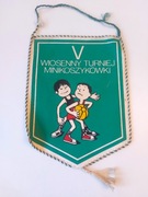 Proporczyk V Turniej Mini- Koszykówka 1980 Stołeczny Ośrodek Sportowy