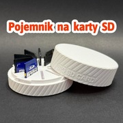 Pojemnik na karty SD etui na 10 kart pamięci Organizer fotograficzny trwały