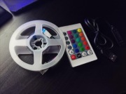 Taśma LED 1m światła RGB 2835 sterowanie Bluetooth