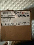 Wkręty wurth 3,9x35/28