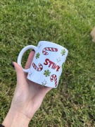 Kubek biały 330 ml grinch stink stank stunk