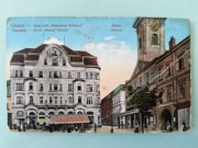 Cieszyn Hotel "Pod Brunatnym Jeleniem"-Teschen Hotel "Brauner Hirsch"-1929