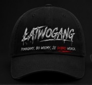 Czapka z daszkiem Łatwogang