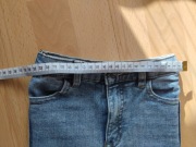 Spodnie dzwony jeans na drobną  dziewczynke