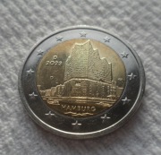 Niemcy RFN € 2 euro 2023 D München KM# 424 Filharmonia nad Łabą Hamburg
