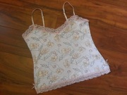 MK ONE KOSZULKA TOP Z WISKOZY Z KORONKĄ ROZM. 38