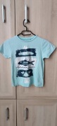 Chłopięcy t-shirt z krótkim rękawem 128 cm