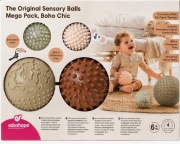 Edushape oryginalne kule sensoryczne Mega Pack Boho Chic