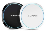 NANAMI Szybka Bezprzewodowa Ładowarka Qi 15W LED