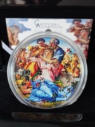 Doni Tondo by Michelangelo Micropuzzle Treasures 3 Oz 20$ Palau 2023