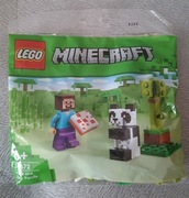Klocki LEGO 30672 Steve i mała panda