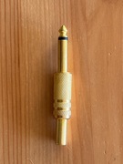 wtyk TS jack 6,3mm mono