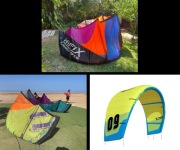 Kite Liquid Force HiFix 7m 9m 11m zestaw z barem