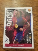 TOPPS EXTRA 2025 DEFENSIVE ROCK 89 JULES KOUNDE BARCELONA