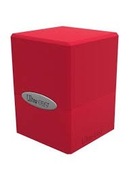 ULTRA PRO- SATIN CUBE DECK BOX - APPLE RED