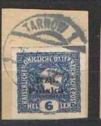 TARNÓW wyd. III  6 hal kasowany na wycinku ładny