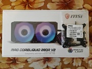 Chłodzenie wodne AIO MSI MAG CoreLiquid 280R