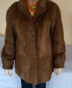 Futro naturalne z wydry 