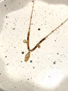 naszyjnik z tygrysim okiem tygrysie ręką Fatimy stal nierdzewna stali