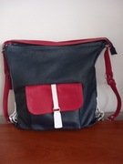 Skorzana torebka Plecak nowa 