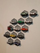 Sprzedam zestaw 4 sztuk półek na modele Hot Wheels