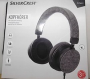 Słuchawki SILVER CREST super klang ! 40mm SKO 40 A1 20-20000Hz Lekkie HI FI