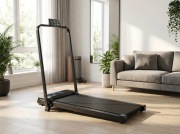 Bieżnia Elektryczna | Składana Pod Łóżko | 10km/h | Płaska 9cm | Gwarancja