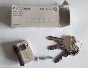 Wkładka patentowa do zamka bramy uchylnej HORMANN model N80, nowa, 3 klucze