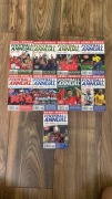News of the World Football Annual 1999-2008 kolekcja 10 tomów