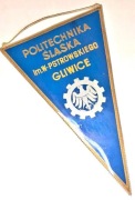 Proporczyk ZMS Politechnika Śląska Gliwice Zarząd