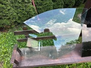 Szyba drzwi lewy przód i lewy tył Volvo xc90 2015+