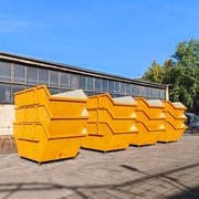 Kontener typu Mulda 7m3, gruz odpady,bramowiec 4/6