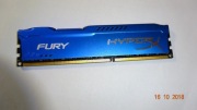 DDR3 HyperX Fury 16GB (2x8GB) 1600MHZ