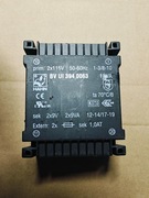 Transformator zalewany BV UI 394 0063 18VA x2; 9V; 9V; 1A; 1A