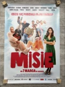MISIE duży plakat kinowy z filmu Krzysztof Zalewski Małgorzata Mikołajczak