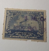 USA 1898 - Inter Revenue - 5/8 C