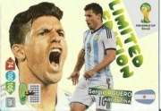 SERGIO AGUERO LIMITED EDITION - WORLD CUP BRASIL 2014
