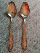 Łyżka srebrna ładny wzór 