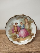 La Reine Limoges Porcelain - Talerzyk Porcelanowy - VINTAGE - para