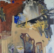 "Cal Tjader" duży 100x100 cm, akryle na płotnie 