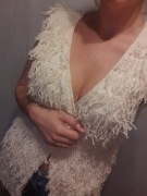 Kamizelka z frędzlami Pull&Bear M