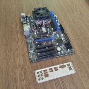 Płyta główna MSI 770-C45 + procesor AMD Phenom II - Uszkodzona