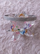 Przepiękna bransoletka cyrkonie stal chirurgiczna cudnie się mieni nowa