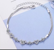 Bransoletka Damska Srebrna Próba 925