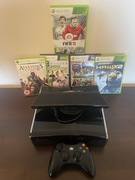 Xbox 360 S + kinect + gry