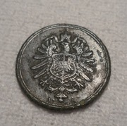 Niemcy Wilhelm I Hohenzollern 1 fenig pfennig 1875 A Berlin Prusy KM# 1