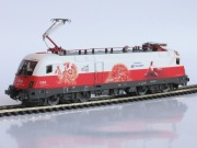 Taurus kolei ÖBB w malowaniu Euro 2008 - konwersja Roco, model H0, 1:87